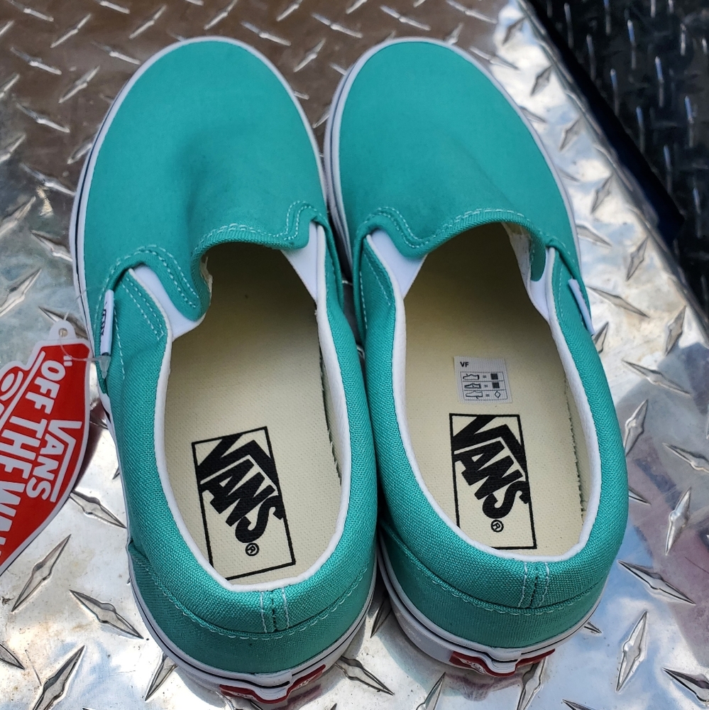 Vans Classic Slip On turquoise color - Picture 4 of 7